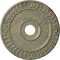 Ekena Millwork Wreath Ceiling Medallion (Canopies up to 6"), 21 1/8"OD x 3 5/8"ID x 7/8"P, Castle Stone Crackle CM21WRCSC - alternate 1